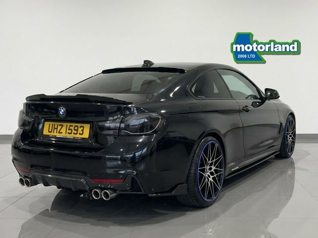 BMW 4 Series Gran Coupe 420D M Sport Coupe Black #6