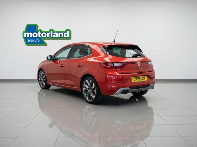 Renault Megane Tce Gt Line Hatchback Red #2