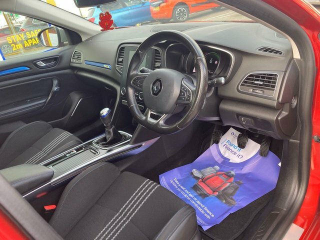 Renault Megane Tce Gt Line Hatchback Red #4