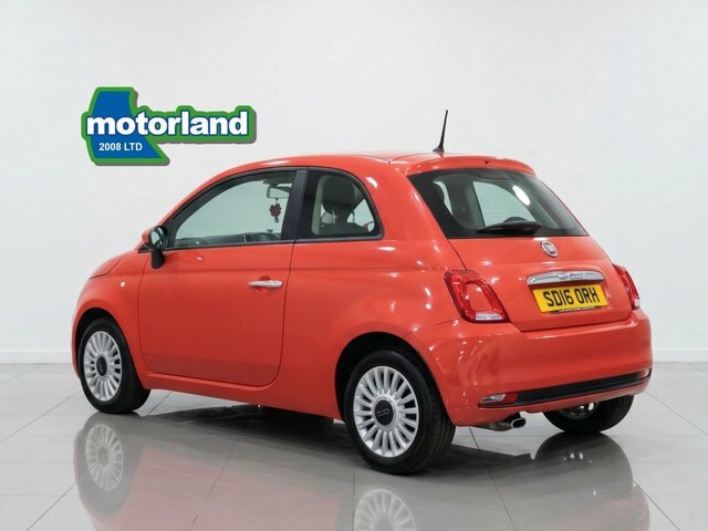 Fiat 500 Pop Hatchback Pink #2