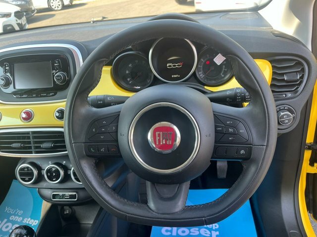Fiat 500X Multiair Pop Star Suv Yellow #6
