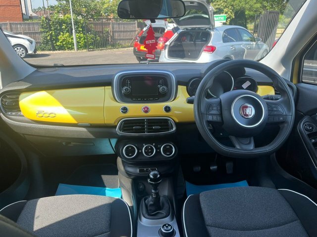 Fiat 500X Multiair Pop Star Suv Yellow #2