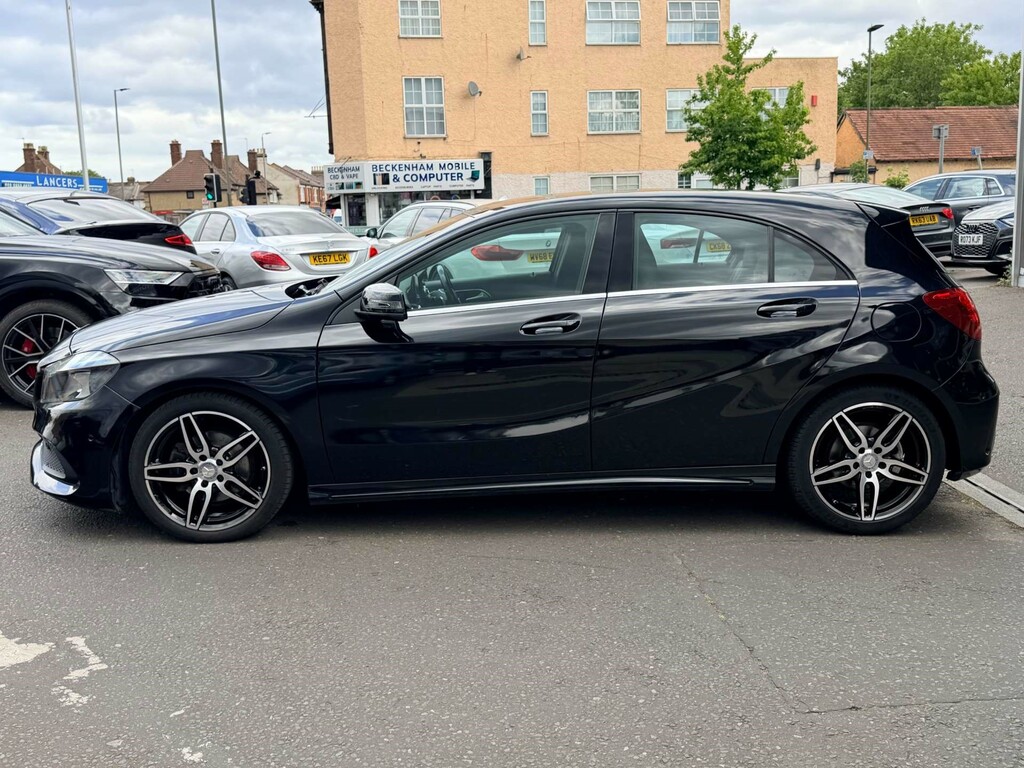Mercedes-Benz A Class A220d Amg Line White #5