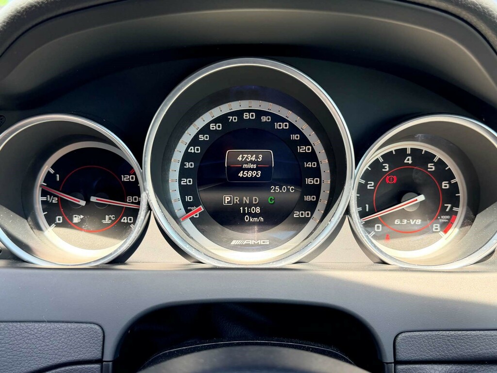 Mercedes-Benz C Class C63 Amg Black #22