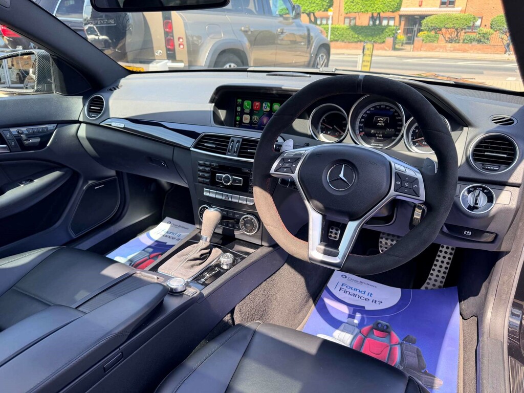 Mercedes-Benz C Class C63 Amg Black #12