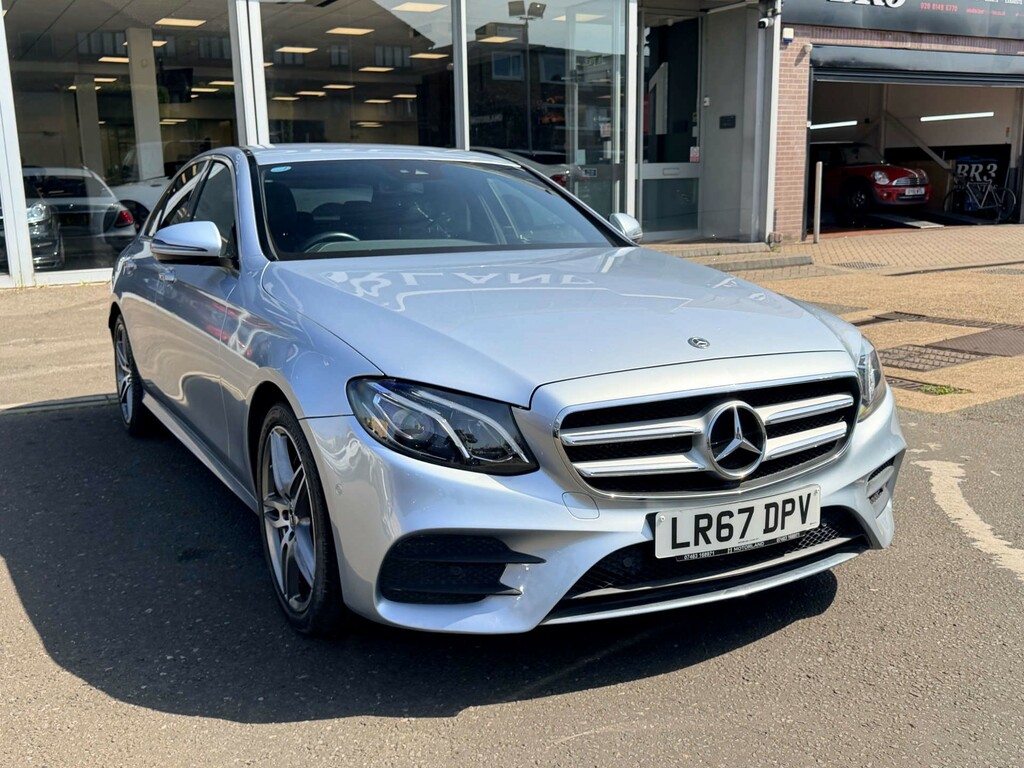 Mercedes-Benz E Class E 220 D Amg Red #12