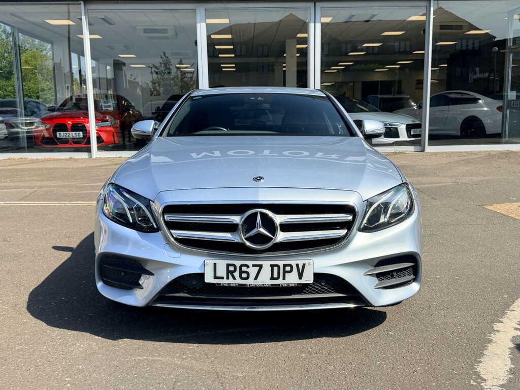 Mercedes-Benz E Class Amg Line Silver #2