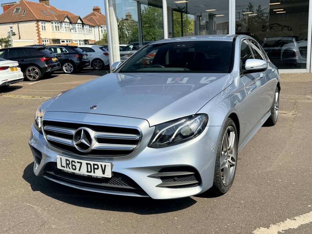 Mercedes-Benz E Class Amg Line Silver #4
