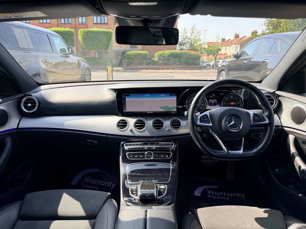 Mercedes-Benz E Class E 220 D Amg Red #16