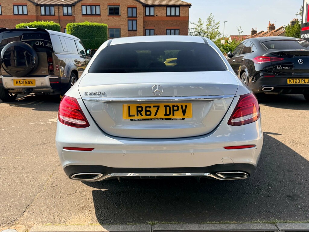 Mercedes-Benz E Class E 220 D Amg Red #7