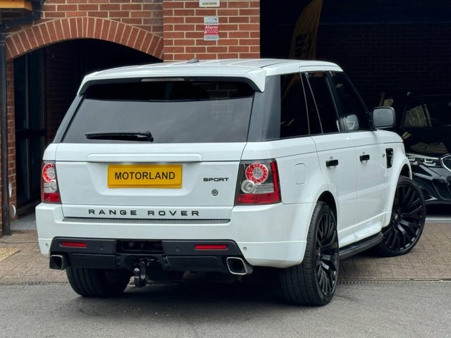 Land Rover Range Rover Sport 2011 3.0 Td V6 Stormer Commandshift 4Wd Euro 5 White #4