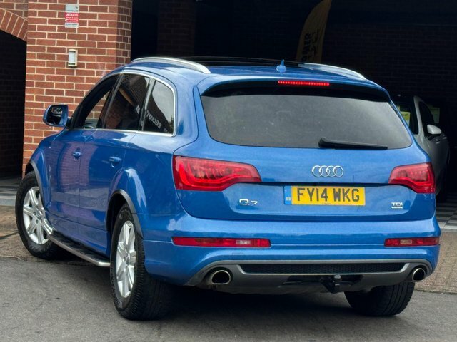 Audi Q7 2014 3.0 Tdi V6 S Line Plus Tiptronic Quattro Euro FY14WKG Blue #3