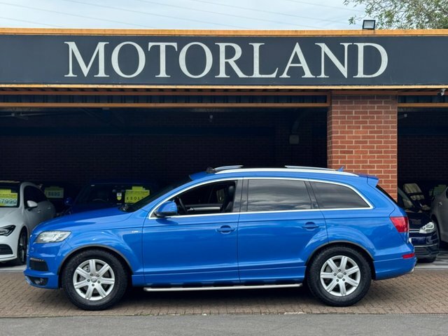 Audi Q7 2014 3.0 Tdi V6 S Line Plus Tiptronic Quattro Euro FY14WKG Blue #6