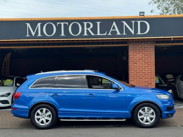 Audi Q7 2014 3.0 Tdi V6 S Line Plus Tiptronic Quattro Euro FY14WKG Blue #5