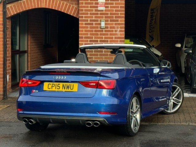 Audi S3 2015 2.0 Tfsi Cabriolet S Tronic Quattro Euro 6 S Blue #4