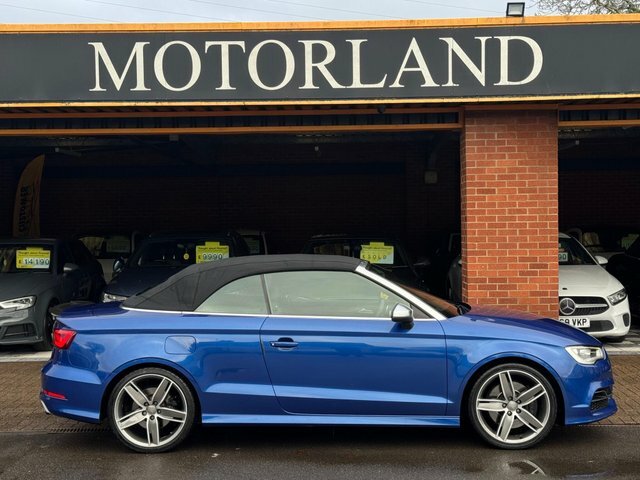 Audi S3 2015 2.0 Tfsi Cabriolet S Tronic Quattro Euro 6 S Blue #5