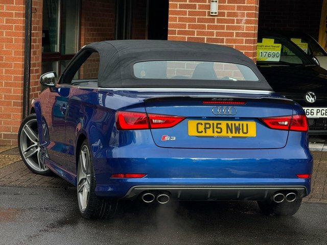 Audi S3 2015 2.0 Tfsi Cabriolet S Tronic Quattro Euro 6 S Blue #3