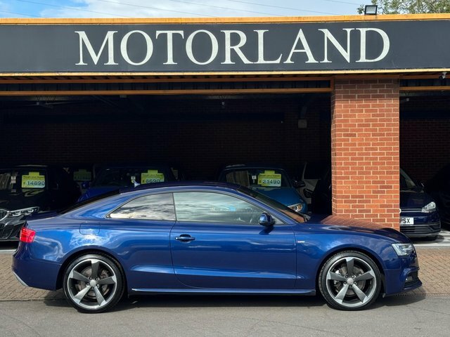 Audi A5 2014 2.0 Tdi Black Edition Euro 5 Ss Blue #4