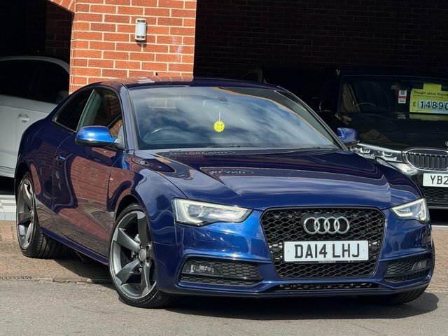 Audi A5 2014 2.0 Tdi Black Edition Euro 5 Ss Blue