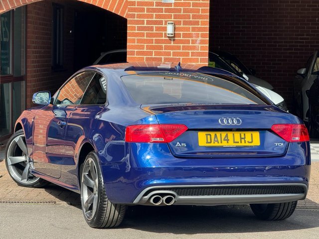 Audi A5 2014 2.0 Tdi Black Edition Euro 5 Ss Blue #3