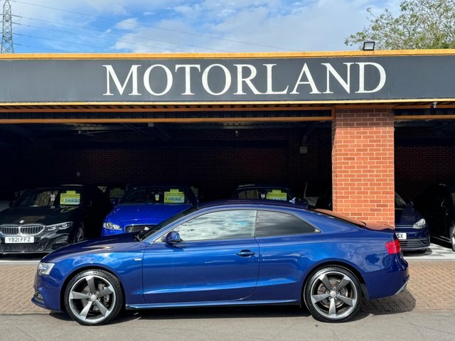 Audi A5 2014 2.0 Tdi Black Edition Euro 5 Ss Blue #5