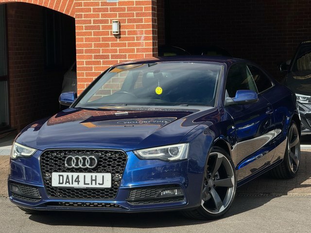 Audi A5 2014 2.0 Tdi Black Edition Euro 5 Ss Blue #2