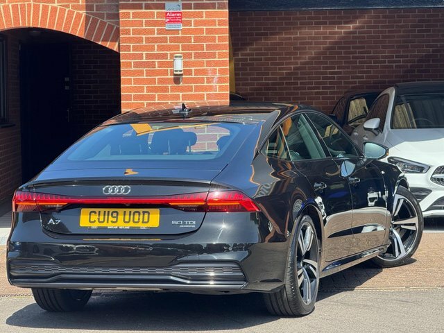 Audi A7 2019 3.0 Tdi V6 50 S Line Sportback Tiptronic Quat Black #4
