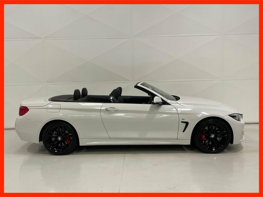 BMW 4 Series 2.0 430I M Sport Convertible Euro White #2