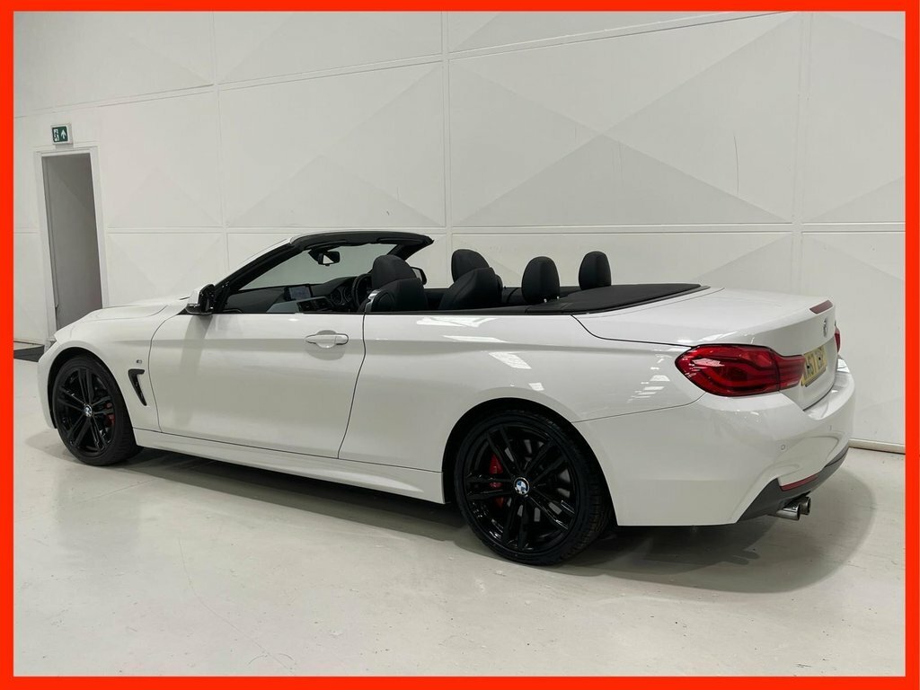 BMW 4 Series 2.0 430I M Sport Convertible Euro White #5