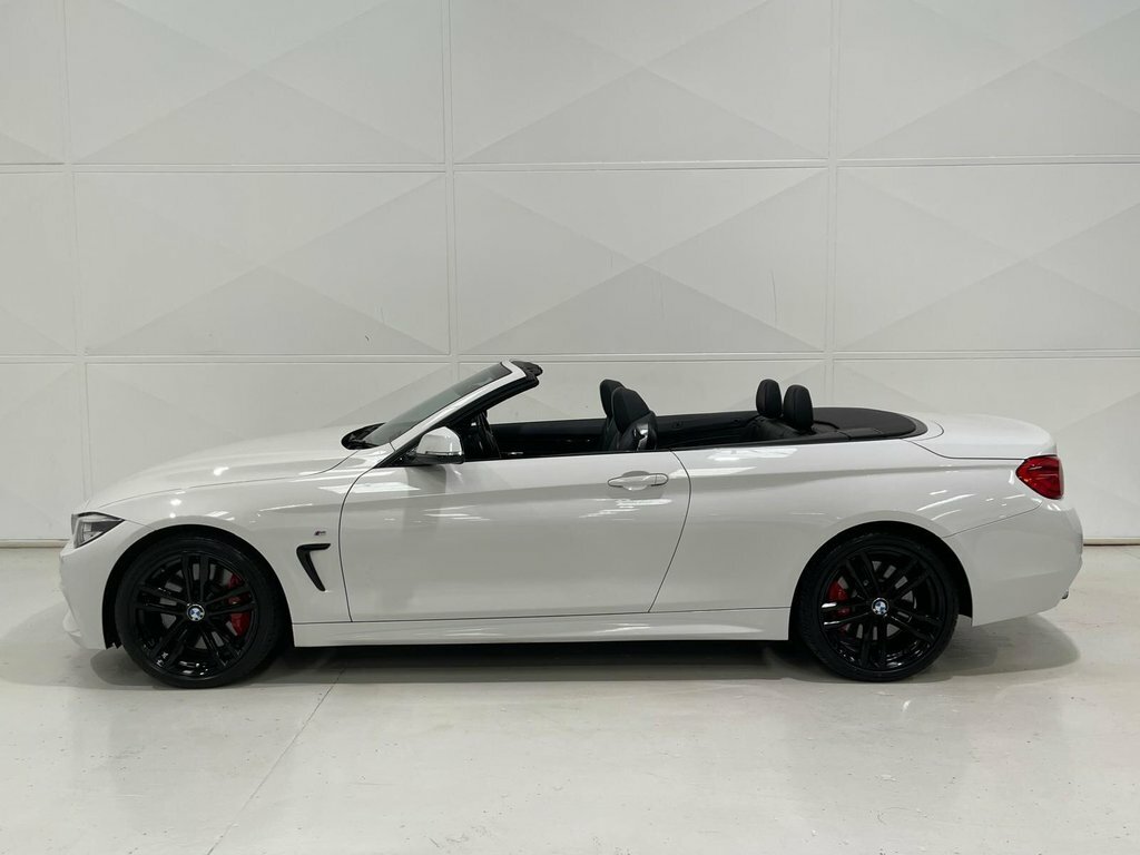 BMW 4 Series 2.0 430I M Sport Convertible Euro White #6
