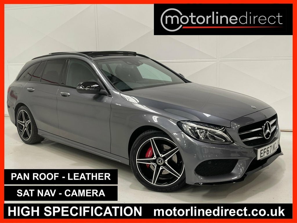 Mercedes-Benz C Class 2.0 C200 Amg Line Premium Plus Estate Grey