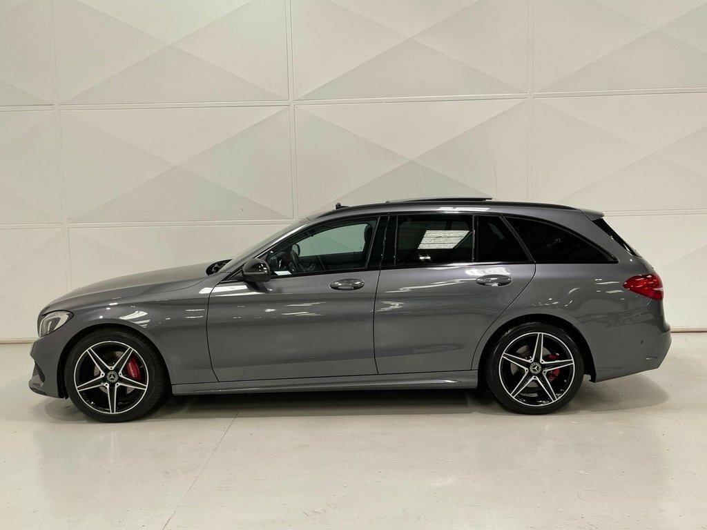 Mercedes-Benz C Class 2.0 C200 Amg Line Premium Plus Estate EF67NCJ Grey #6