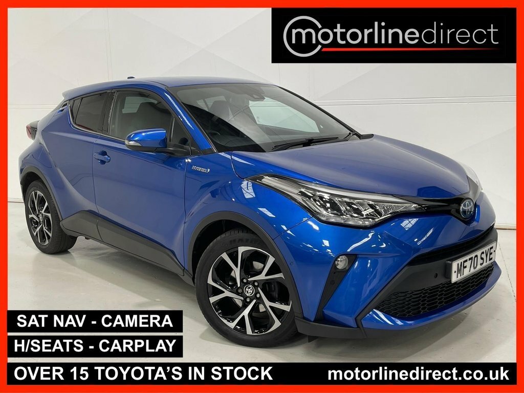 Toyota C-Hr 1.8 Vvt-h Design Suv Hybrid Cvt Euro 6 MF70SYE Blue