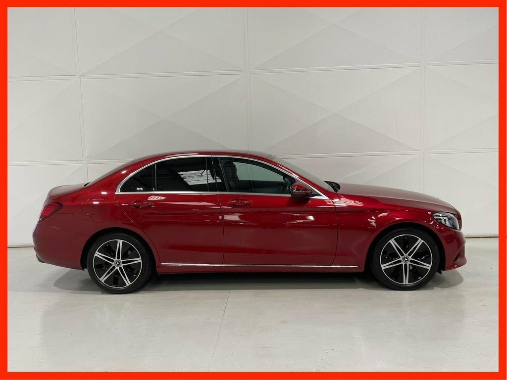 Mercedes-Benz C Class 2.0 C220d Sport Edition Premium Saloon Diese Red