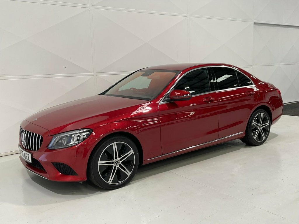 Mercedes-Benz C Class 2.0 C220d Sport Edition Premium Saloon Diese HX70WRZ Red #6