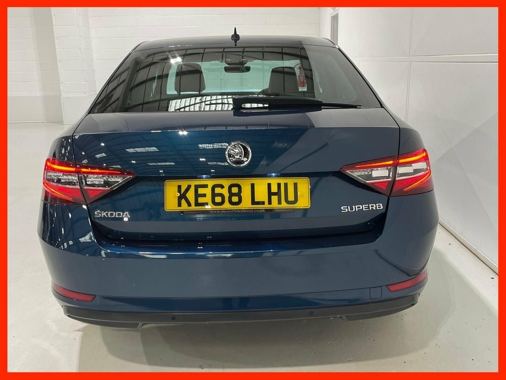 Skoda Superb 1.5 Tsi Act Se L Executive Hatchback Ds Blue #4