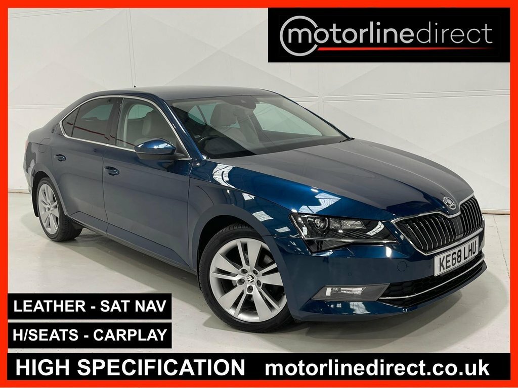 Skoda Superb 1.5 Tsi Act Se L Executive Hatchback Ds Blue