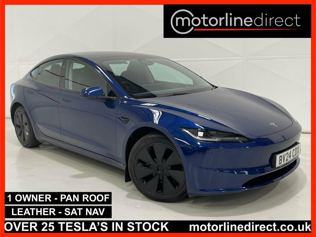 Tesla Model 3 Dual Motor Long Range Saloon 4 Blue