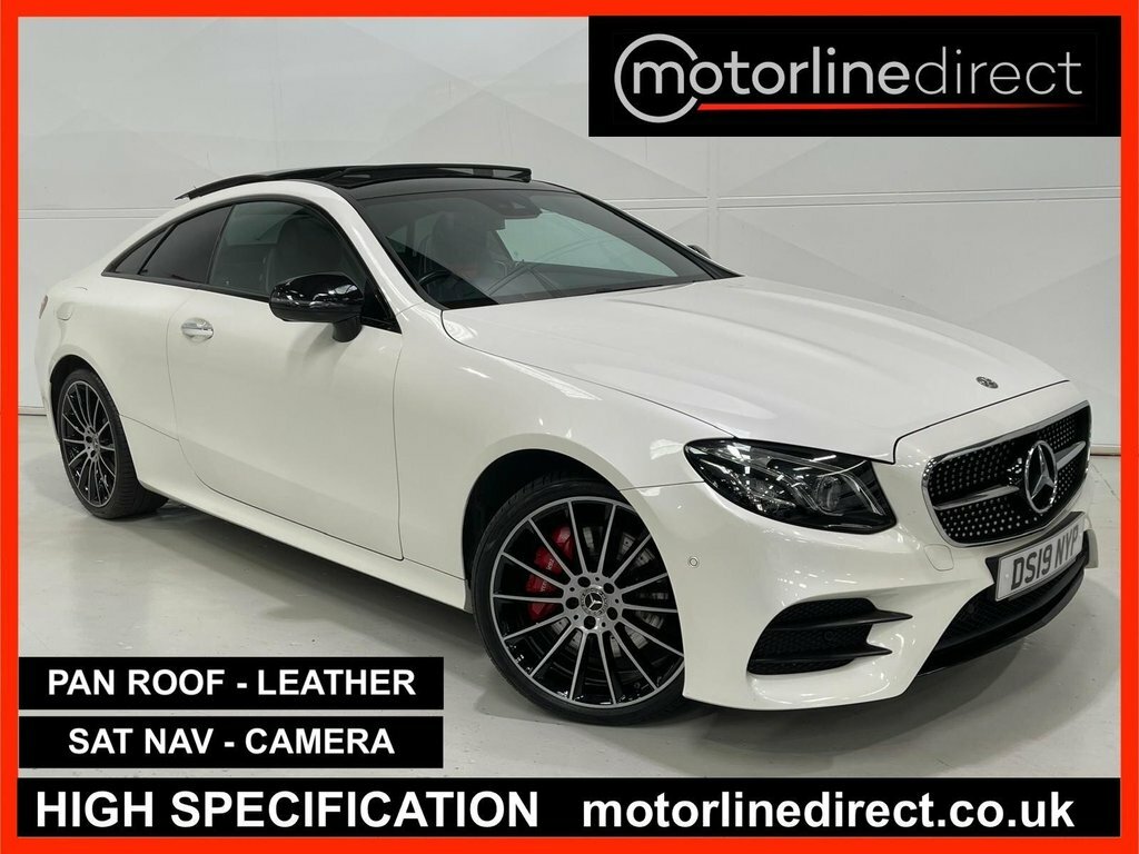 Mercedes-Benz E Class 3.0 E450 V6 Amg Line Premium Plus Coupe Petr White