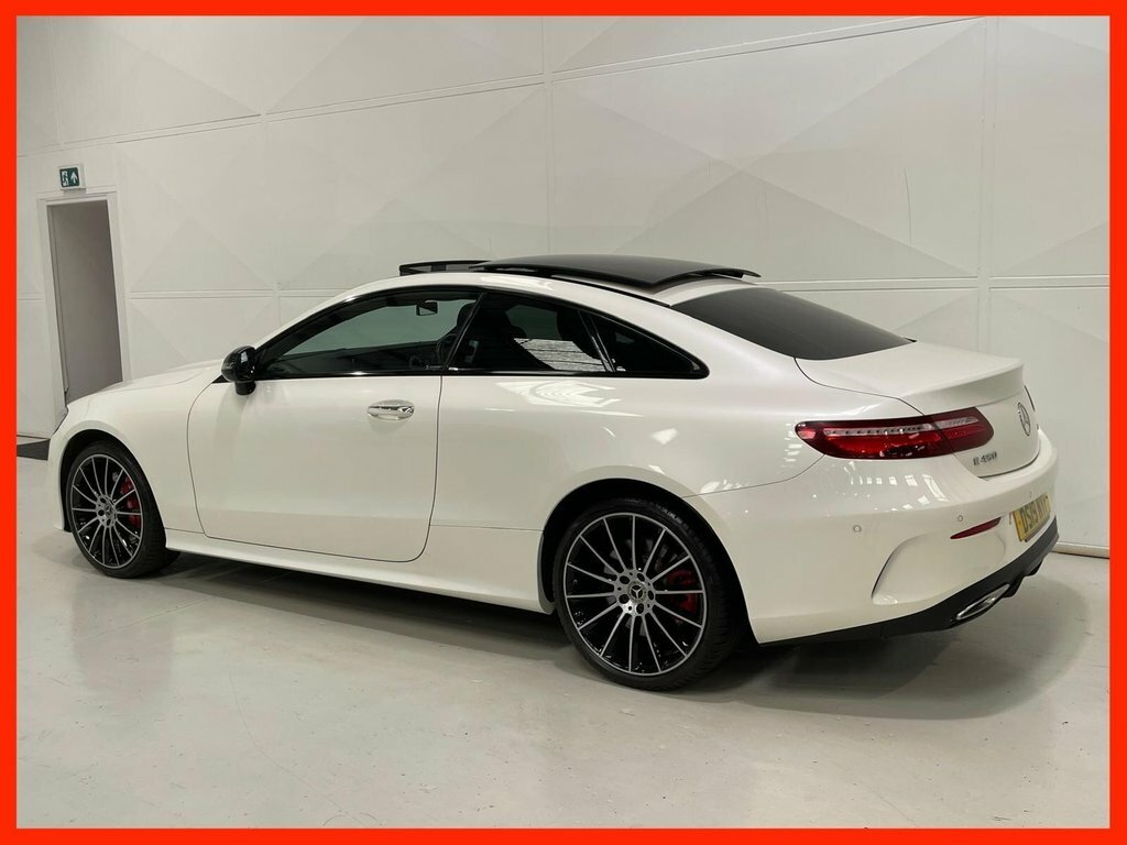 Mercedes-Benz E Class 3.0 E450 V6 Amg Line Premium Plus Coupe Petr DS19NYP White #5