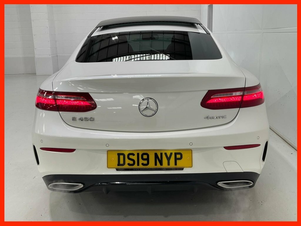 Mercedes-Benz E Class 3.0 E450 V6 Amg Line Premium Plus Coupe Petr DS19NYP White #4