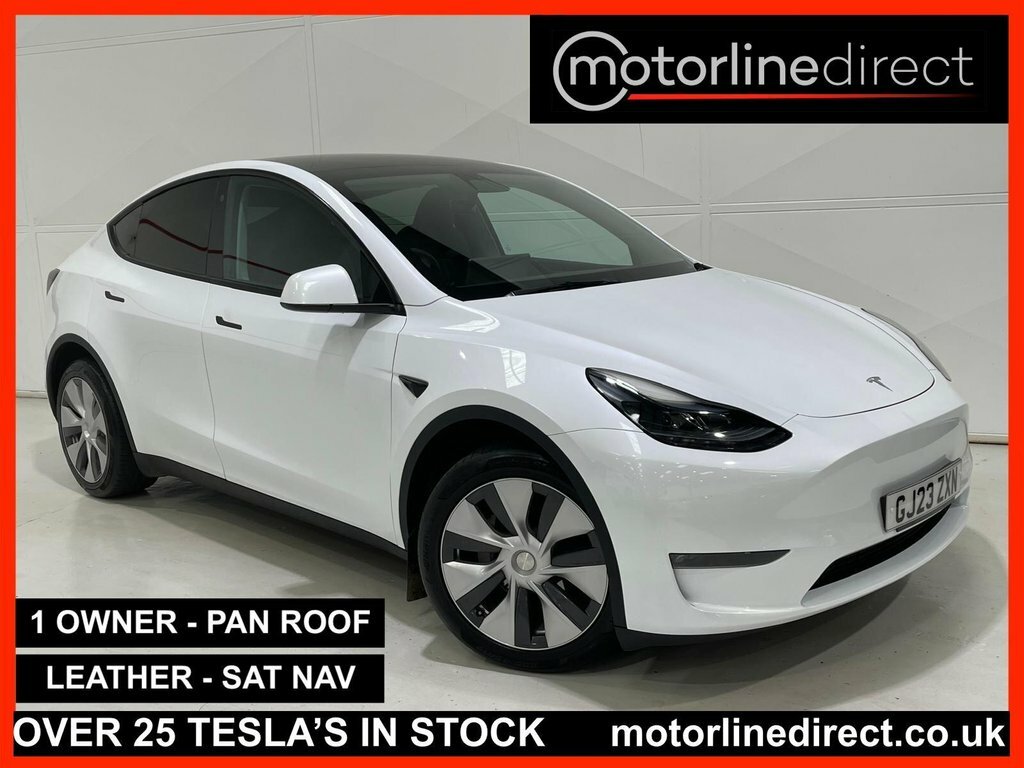 Tesla Model Y Dual Motor Long Range Suv 4Wde White