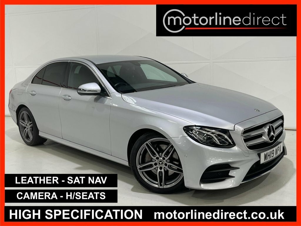 Mercedes-Benz E Class 2.0 E200 Amg Line Saloon G-tronic Euro Silver