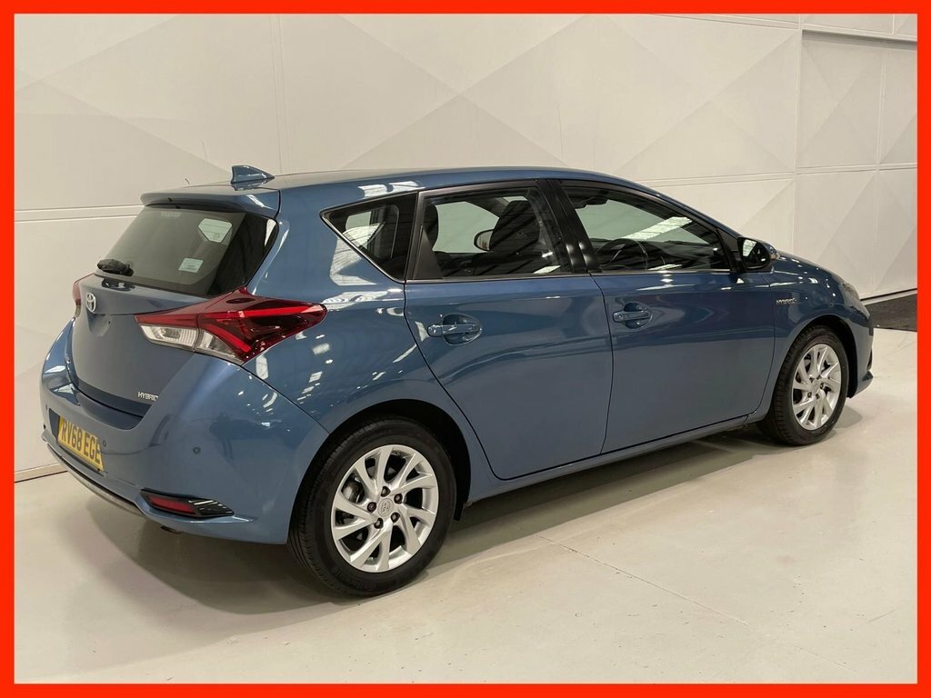 Toyota Auris 1.8 Vvt-h Icon Hatchback Hybrid Cvt Eur RV68EGE Blue #3