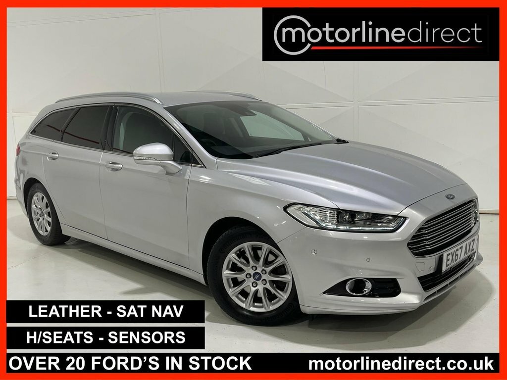 Ford Mondeo 1.5 Tdci Econetic Titanium Edition Estate Dies EX67AXZ Silver