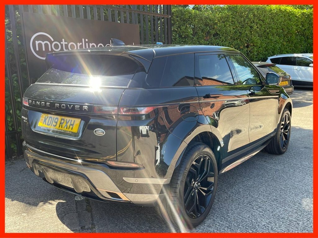 Land Rover Range Rover Evoque 2.0 P250 Mhev R-dynamic S Suv 4Wd KD19RXH Black #3