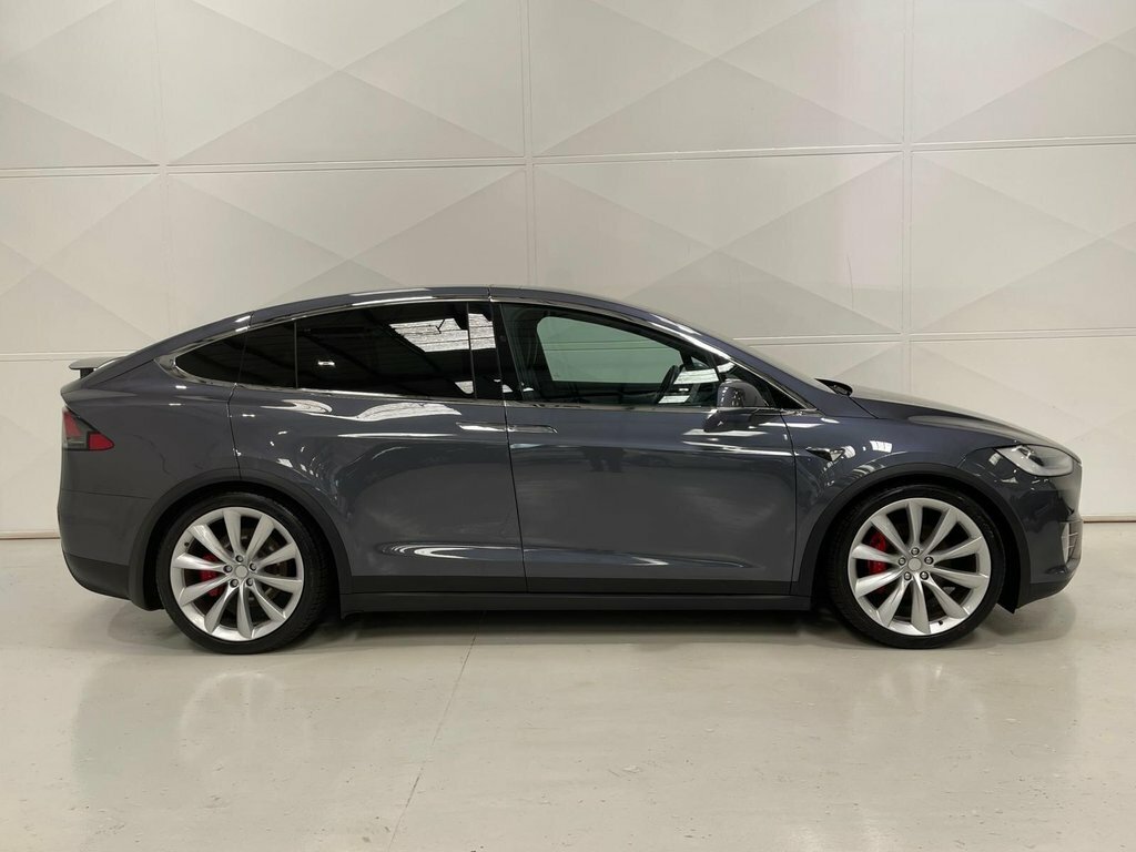 Tesla Model X Dual Motor Performance Suv 4Wd Silver #5