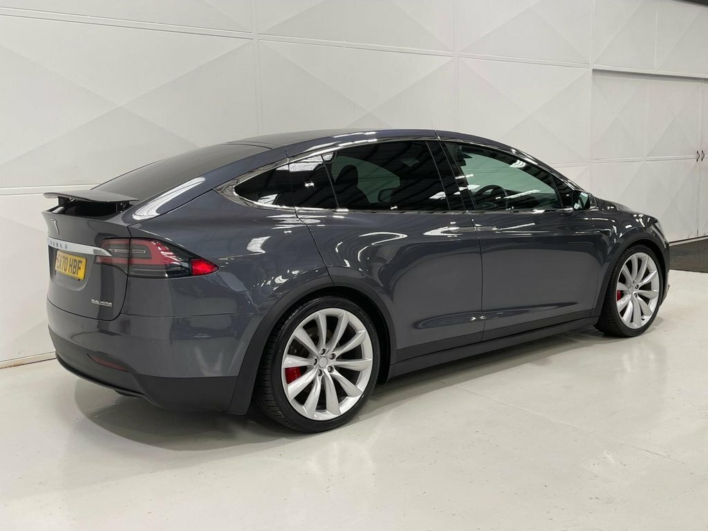 Tesla Model X Dual Motor Performance Suv 4Wd Silver #6