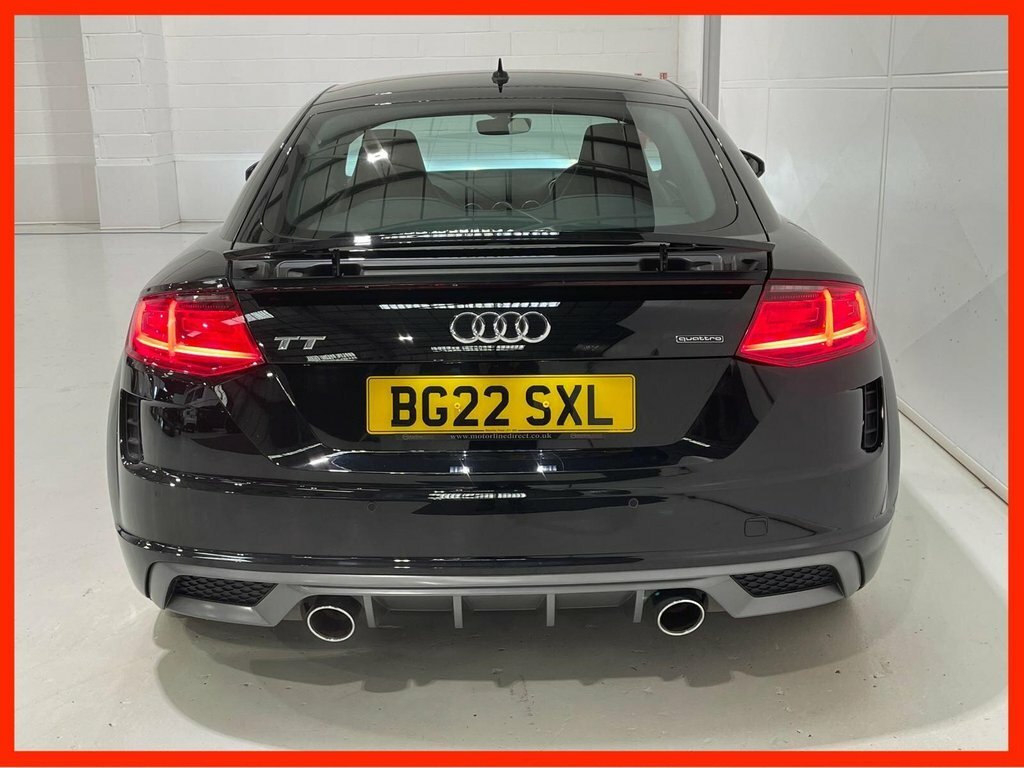 Audi TT 2.0 Tfsi 45 S Line Coupe S Tronic Quatt BG22SXL Black #4