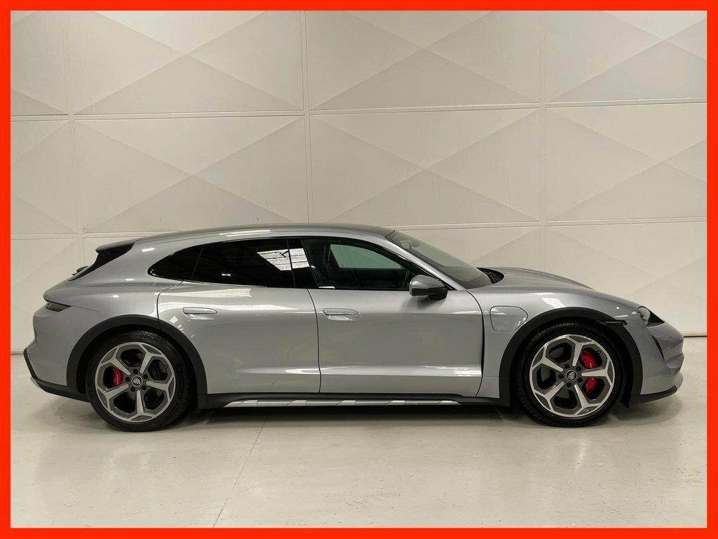 Porsche Taycan Performance Plus 93.4Kwh 4S Cross Turismo Elec NV71SFJ Silver #2